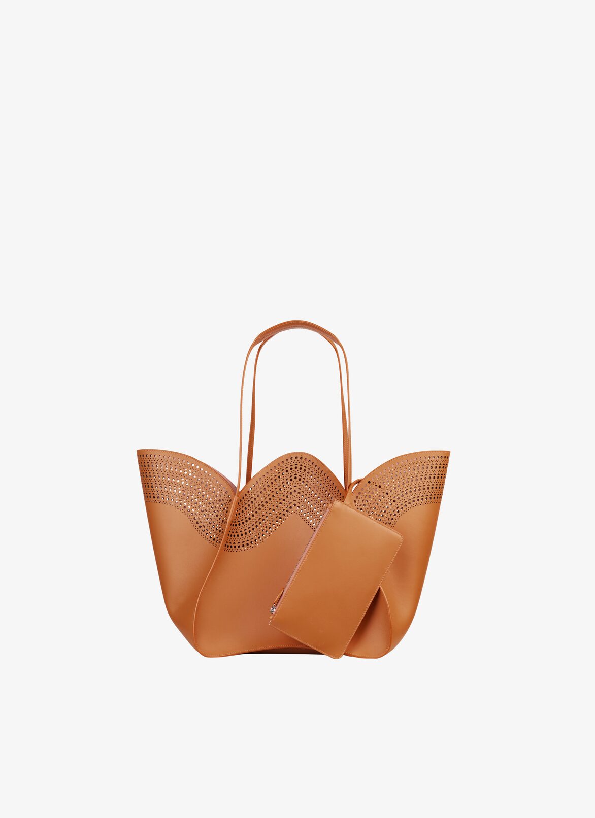 Handbags ALAÏA GOLDEN BROWN HANDBAGS